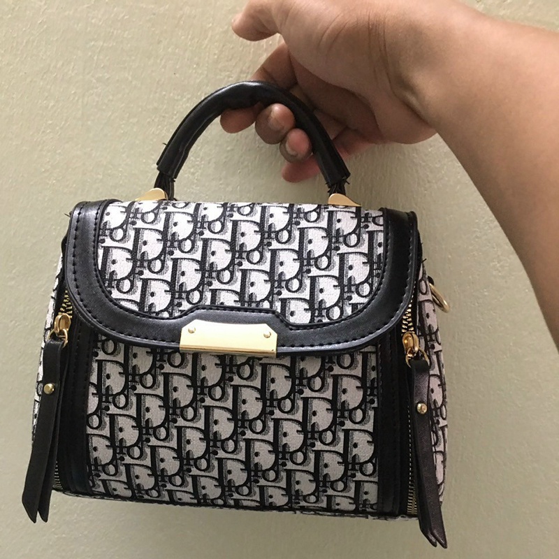 Túi Xách Túi Xách Nữ Sẻ Khóa 3 Ngăn Sẻ Sườn Thời Trang h08