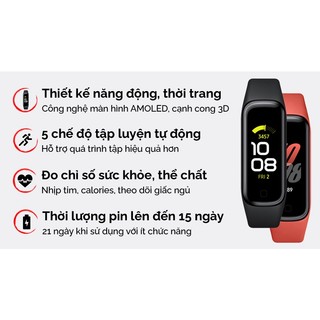 Đồng hồ SamSung Galaxy Fit 2 Chính hãng mới 100%, Nguyên khối, bảo hành 12 tháng
