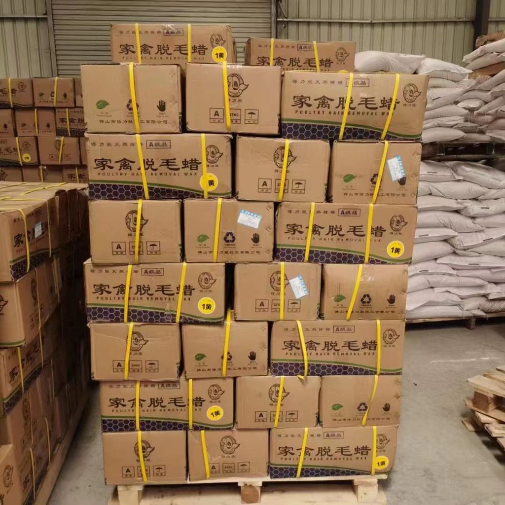 Bột lọc lông vịt dính trong sáp lâu ngày không gây mùi không chất độc hại có giấy kiểm định , sáp làm lông vịt