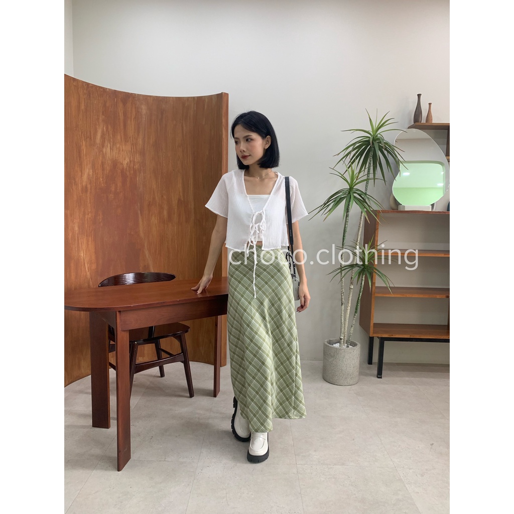 Cloud crop top - Áo crop nữ có tay cột dây phong cách xinh đẹp mùa hè | BigBuy360 - bigbuy360.vn