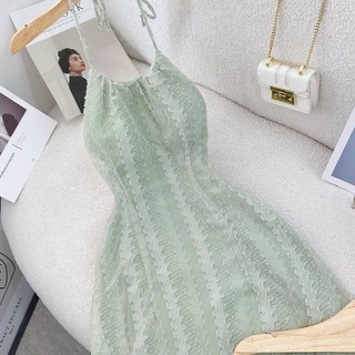 Đầm Maxi Cổ Yếm Nơ Lưng