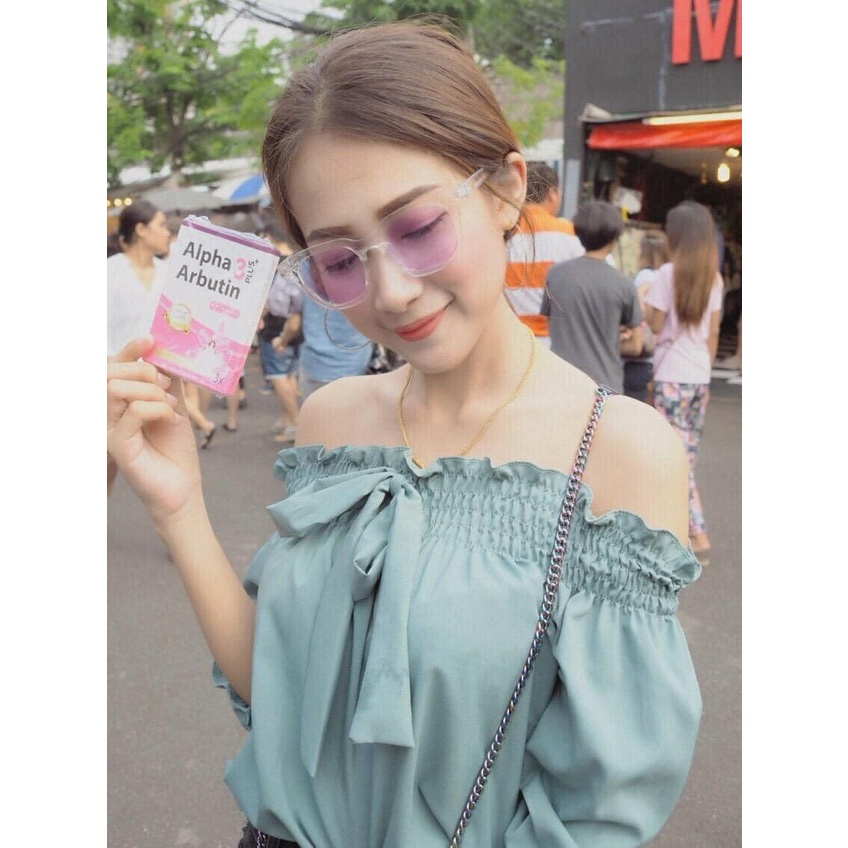 Viên Kích Trắng Thái Lan Alpha Arbutin - Hộp 10 Viên