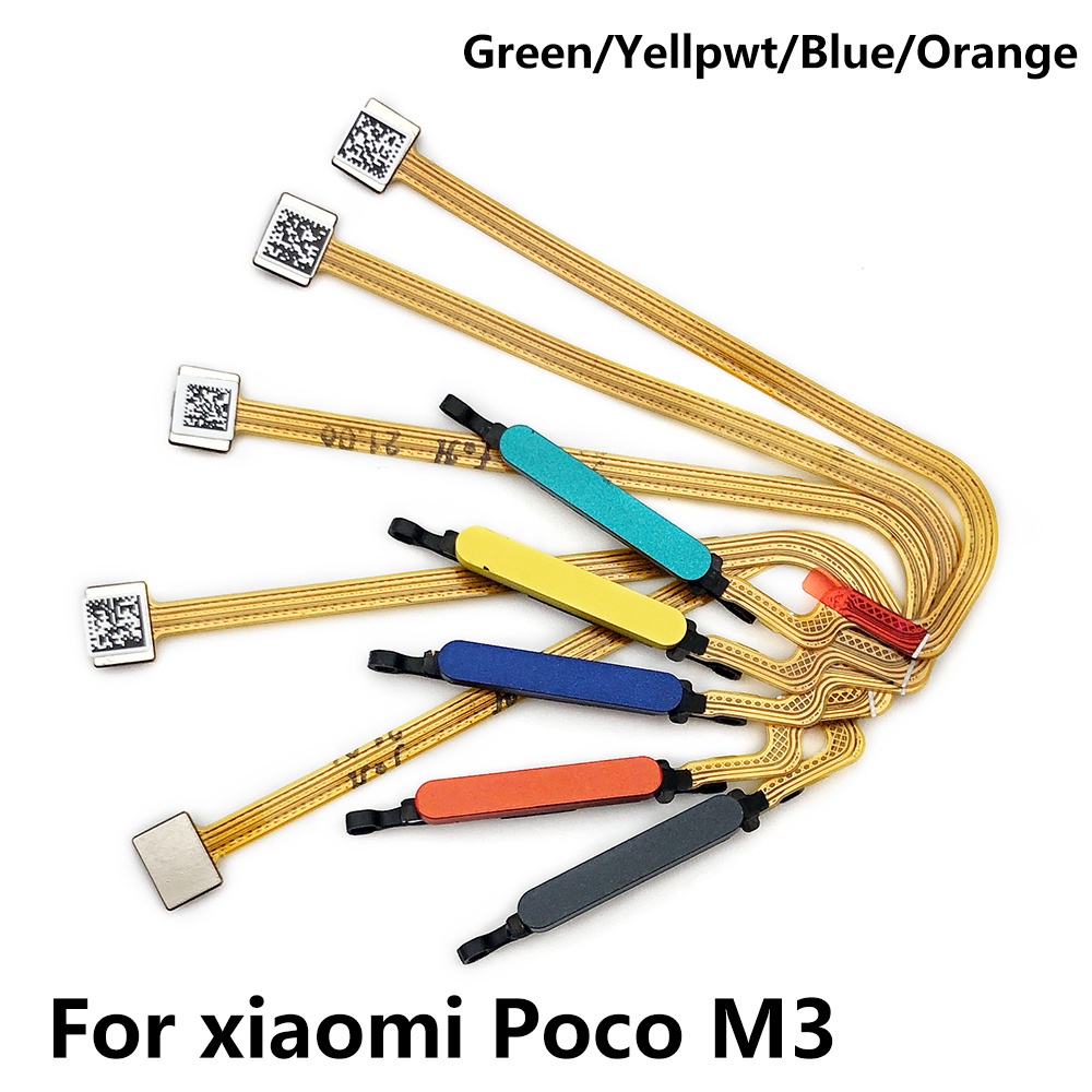 Mới Cáp Cảm Biến Vân Tay Cho Xiaomi Redmi Note 9 10 Pro 9s Poco X3 Pro M3