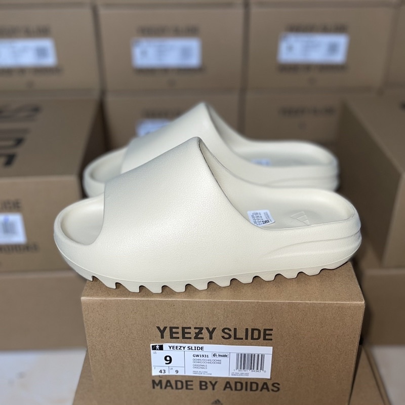 Dép YEEZY SLIDE "Bone " | Bản nhám 2022