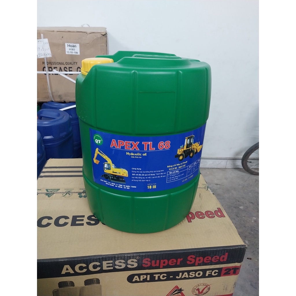 Hot Free Ship Extra * Dầu thủy lực APEC TL 68 18 lít