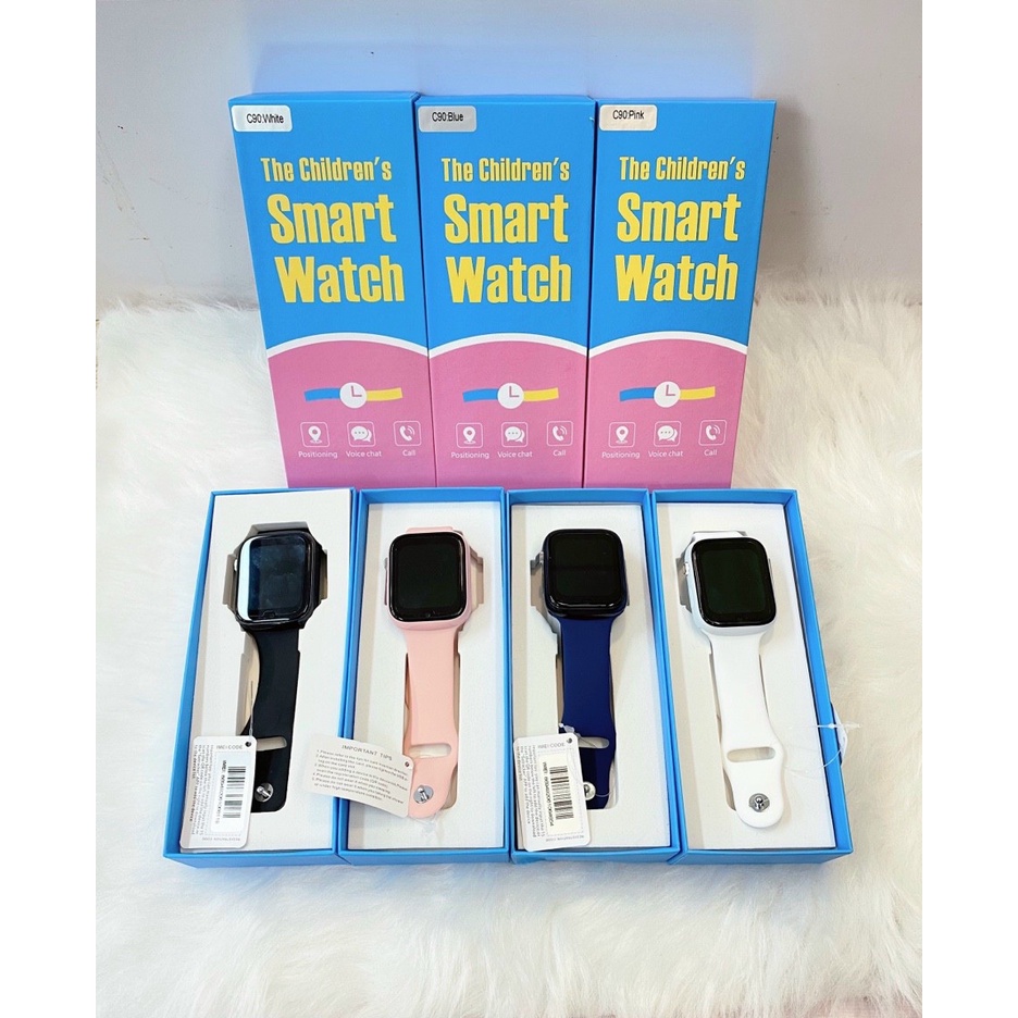 Đồng Hồ Thông Minh 4G Cho Trẻ em, Học sinh, Sinh viên Định vị Wifi Lắp Sim Gọi Điện thoại, Video Call Watch C90 | BigBuy360 - bigbuy360.vn