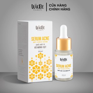 Serum giảm mụn thâm Wicbe trắng da, liền sẹo, se khít lỗ chân lông cho da dầu mụn