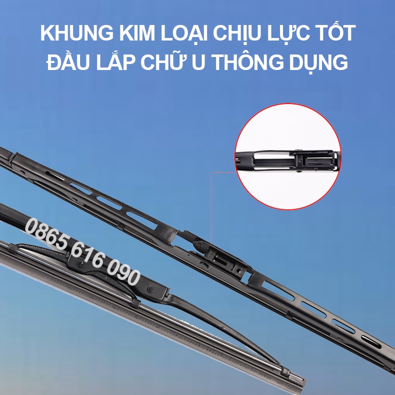 Cặp gạt nước mưa xe ô tô Toyota Camry  lưỡi gạt mưa silicon xe oto thông minh oto xe hơi