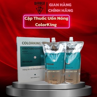 Cặp Thuốc Uốn Nóng Không Cần Căn Thời Gian Mềm Hóa Colorking Uốn Nóng Cho Salon Tóc Chuyên Nghiệp