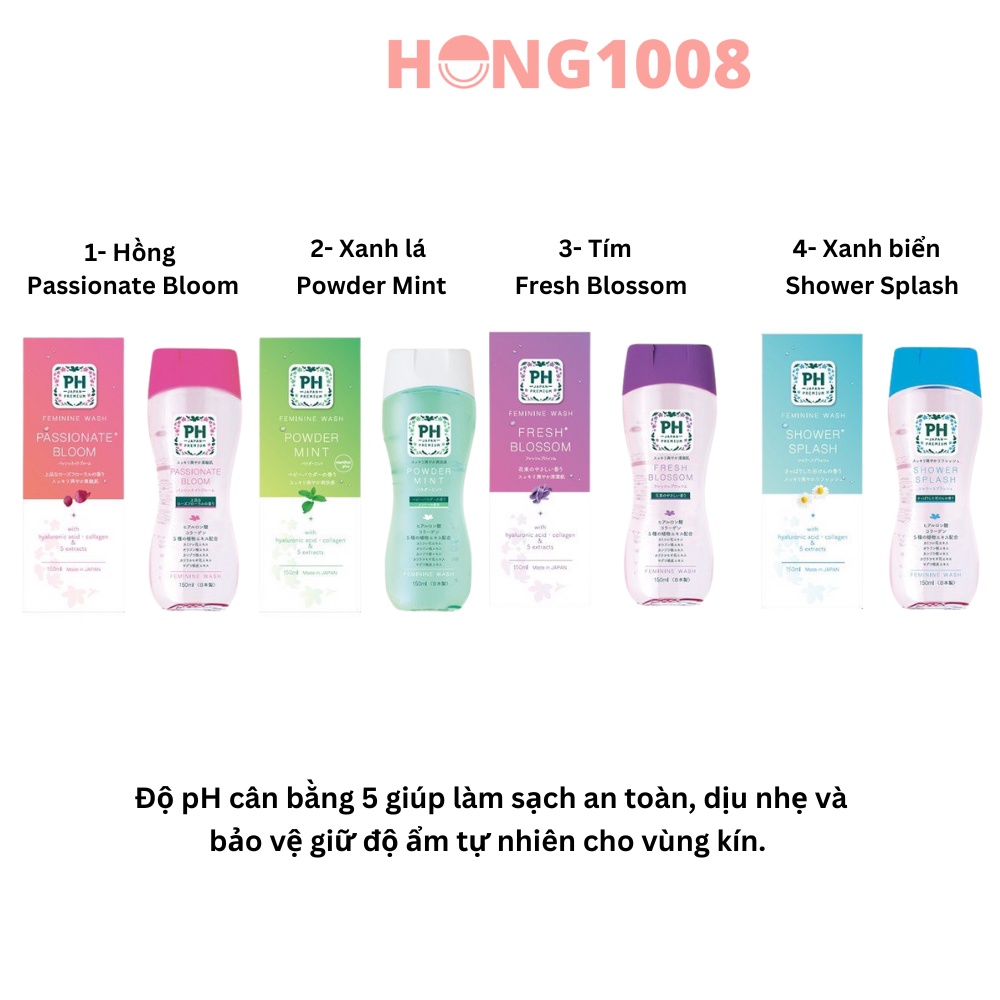 Dung Dịch Vệ Sinh Phụ Nữ PH Care 150ml Nhật Bản