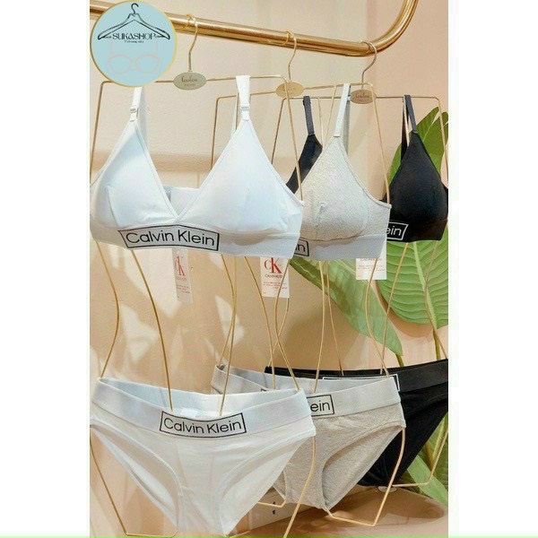Bộ Đồ Lót Nữ Cotton Mềm Cao Câp CK Cal.Vil Kle.in 009