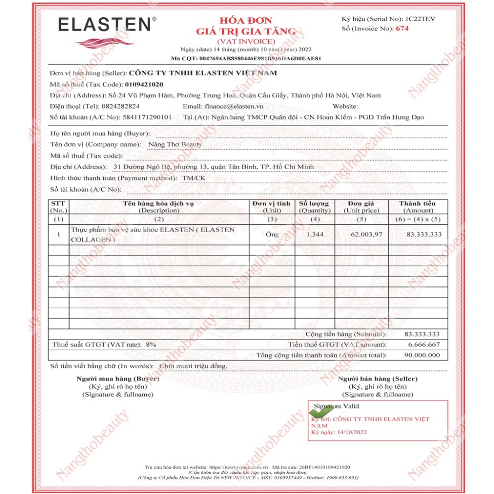 Collagen Elasten Dạng Nước Giúp Da Ẩm Mượt Căng Bóng, Mờ Thâm Nám & Làm Đầy Các Rãnh Nhăn, Nếp Nhăn