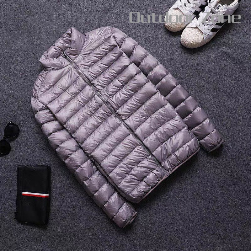 Áo Khoác Phao Siêu Nhẹ Chống Thấm Nước Chắn Gió Cho Nam Giới