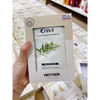 Mặt Nạ tinh chất PrettySkin Total Solution Essential Sheet Mask Hàn Quốc
