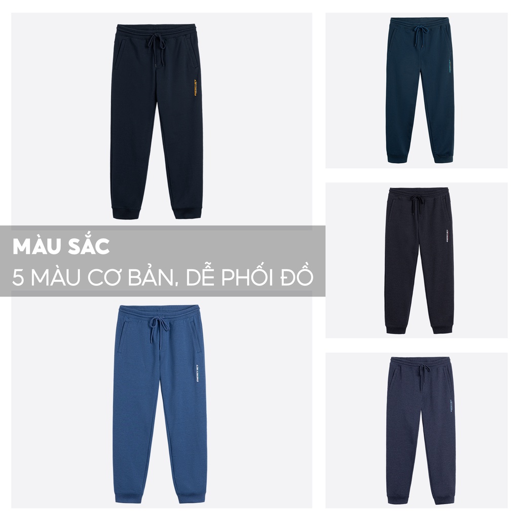 Quần Jogger Nỉ Nam 5S, Chất Liệu Cotton, Dày Dặn, Thiết Kế Cạp Chun Co Giãn Thoải Mái