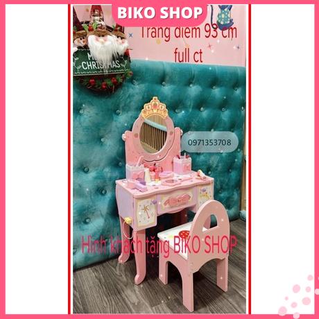 Đồ chơi bàn trang điểm dâu tây cỡ lớn 93cm-98cm cho bé