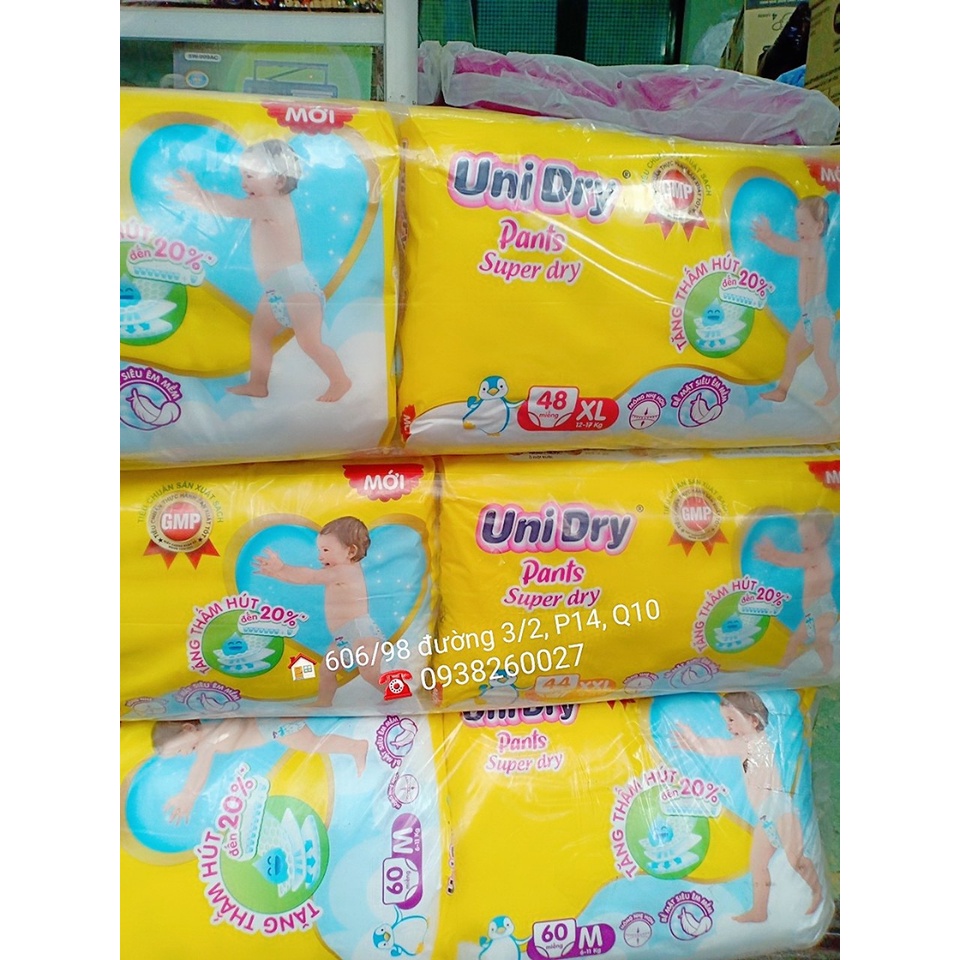 Tã Quần Unidry size L54/XL48/XXL44