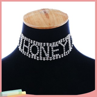 Vòng Cổ Choker Đính Đá Thời Trang Cho Nữ