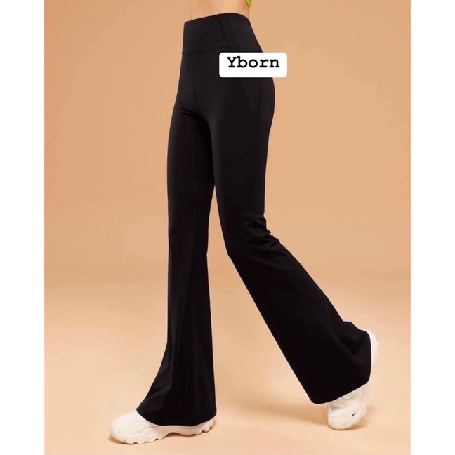 Quần thể thao ống bass, ống loe tôn dáng, tập yoga Yborn