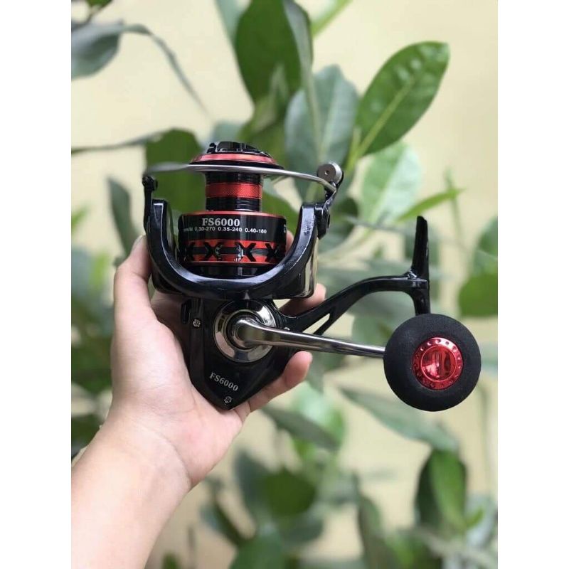 Máy Câu Cá Kim Loại DEUKIO FS size 2000 đến 7000, Máy Câu Sông, Hồ,...Chất Lượng