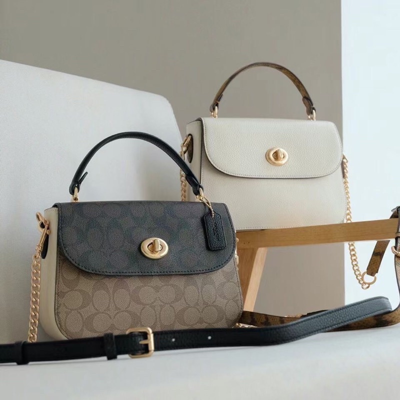 Túi Coach nắp gập