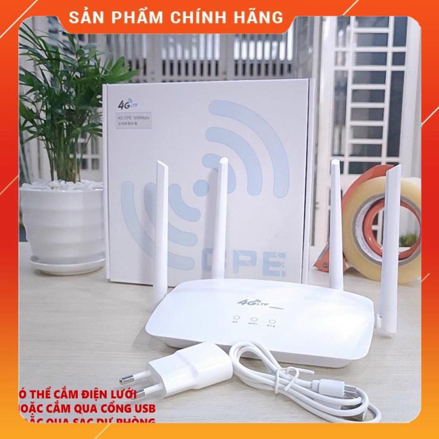 Bộ phát wifi từ Sim 4G/3G N405  - 4 ăngten - Dùng cho ô tô, máy tính, camera...