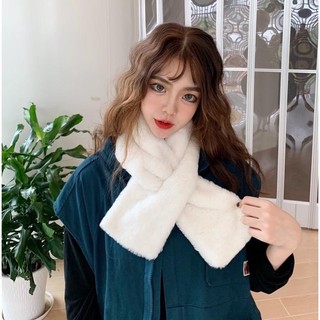 Khăn quàng cổ lông thỏ mềm mịn