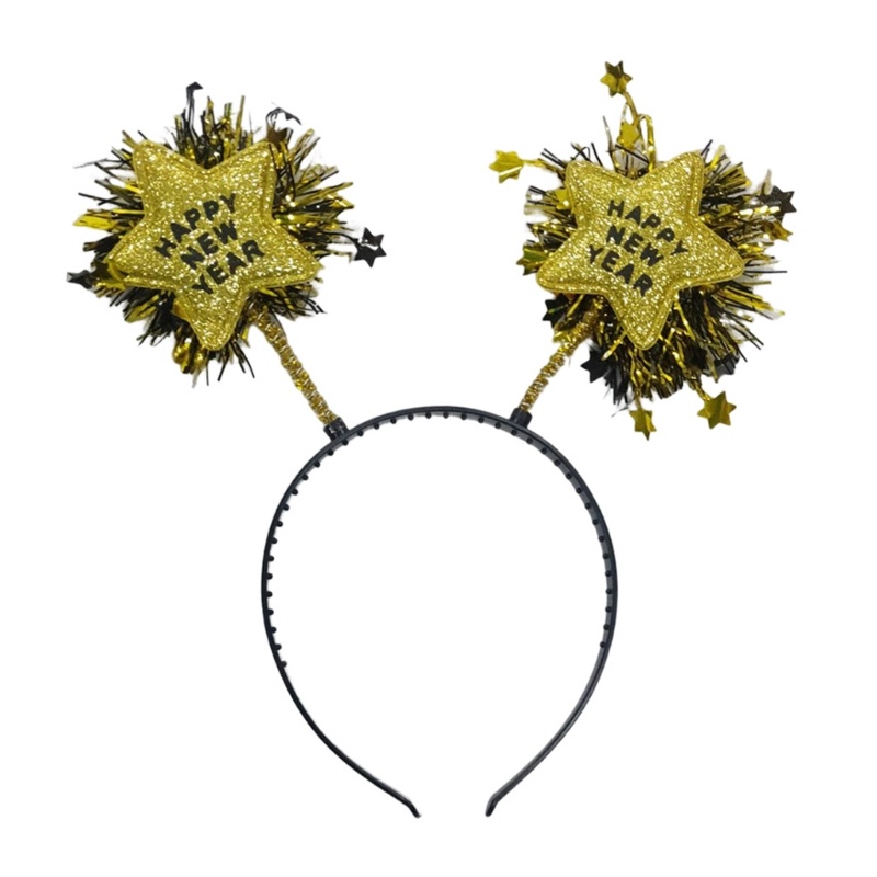 Băng Đô Hình Ngôi Sao Năm Mới Dùng Làm Đạo Cụ Chụp Ảnh