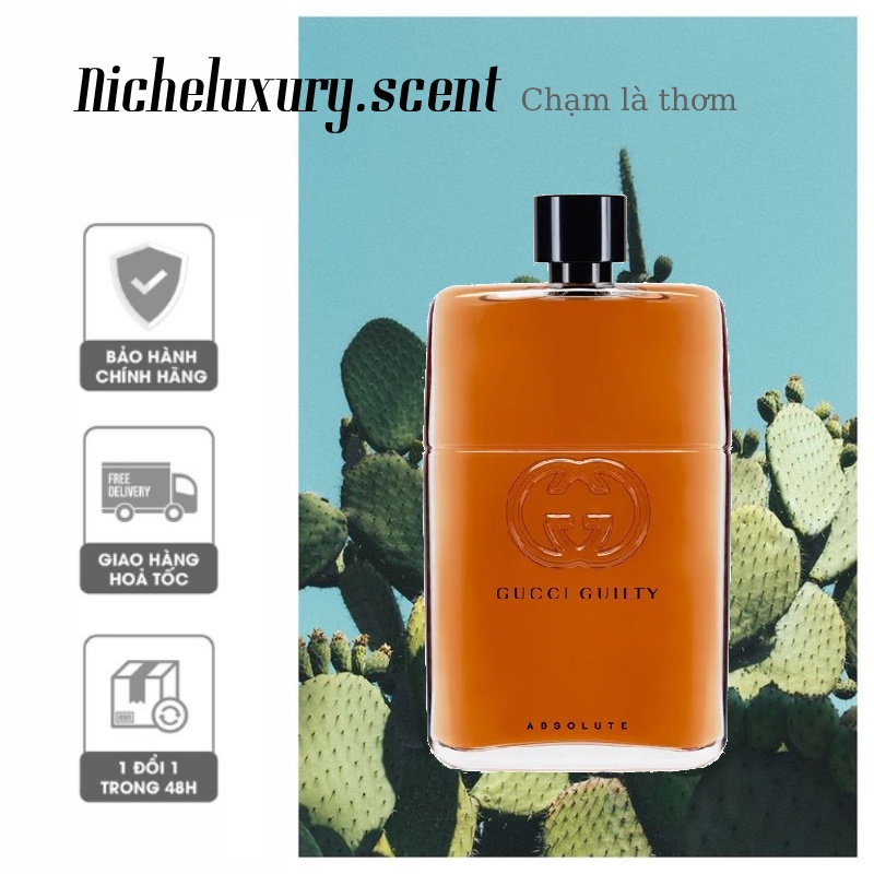 🅽🅸🅲🅷🅴 - Nước hoa Gucci Guilty Absolute Pour Homme 5ml/10ml/20ml
