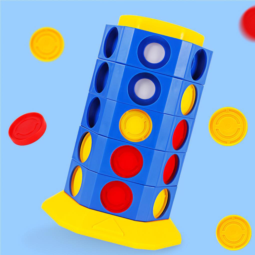 Bộ Bàn Cờ Xoay Nhiều Màu Sắc Giáo Dục Sớm Cho Bé
