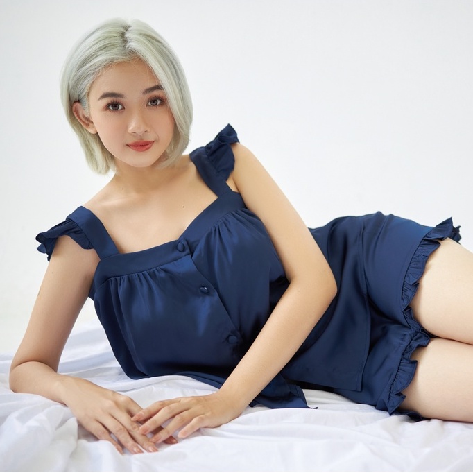 VIBES Bộ Lụa 2 Dây Cánh Tiên Ella Straps Set