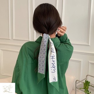 Dây lụa cột tóc đa năng mang phong cách Hàn Quốc