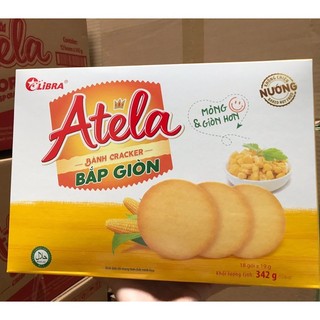 Bánh Atela Cracker Bắp giòn 342g