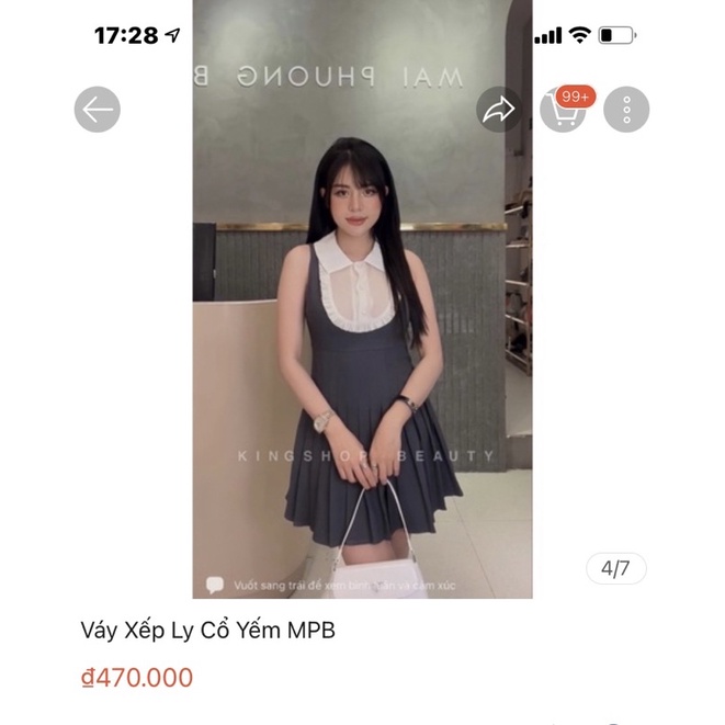 Đầm tiểu thư Mai Phương Bùi