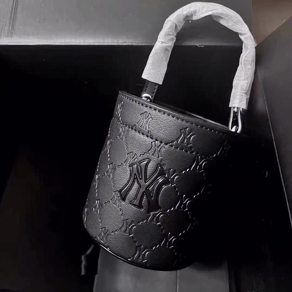 Túi MLB NY cốp Túi NY trụ đen size 13 full box + túi giấy