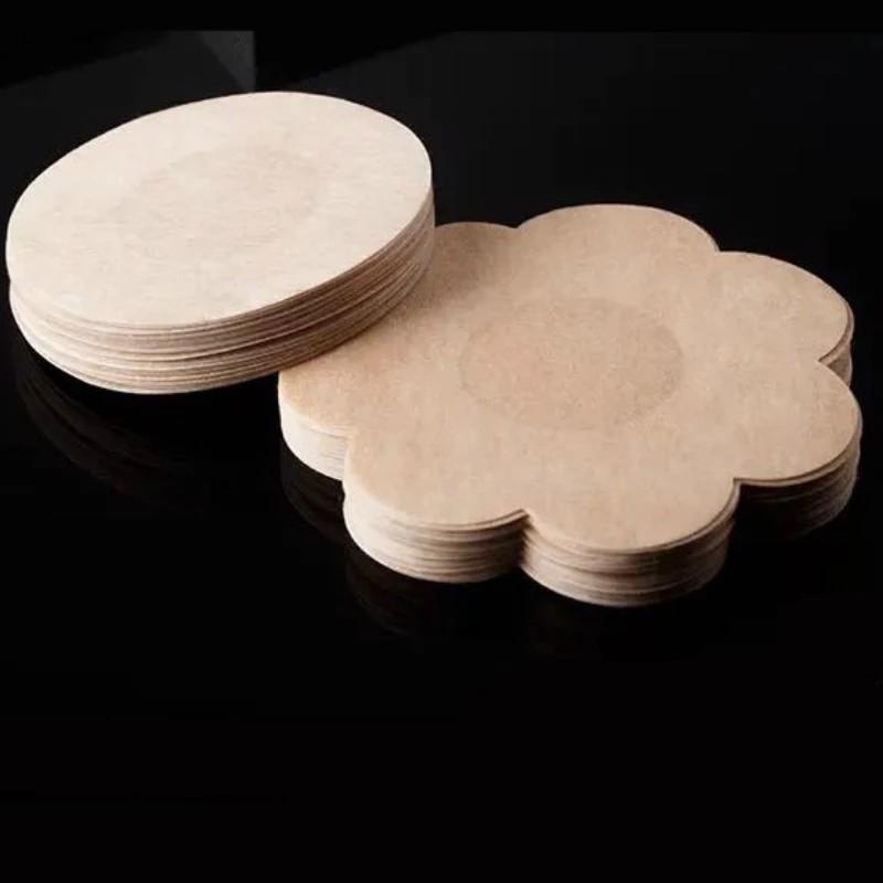 Miếng dán nhũ hình hoa bằng giấy tàng hình cho nam nữ (5 đôi)