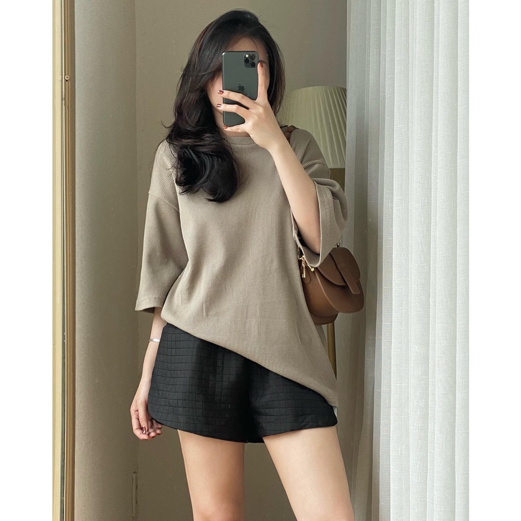 THUN HẠT OVERSIZE TAY NGẮN_AT1330