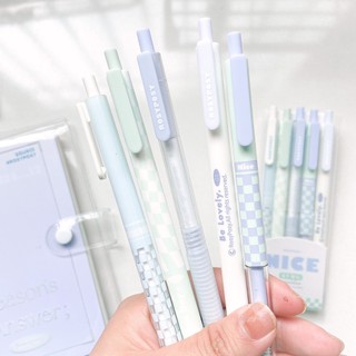 SET BÚT GEL ĐEN ICE CREAM NGỌT NGÀO TAKE NOTE TRANG TRÍ SỔ TAY