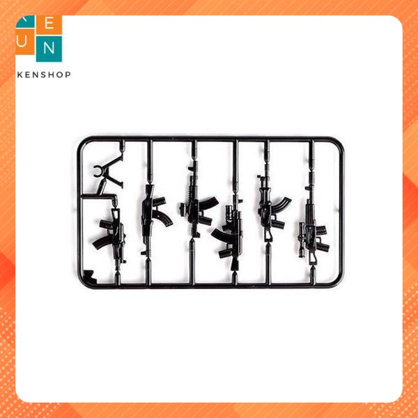 Đồ Chơi Một Vỉ Phụ Kiện Vũ Khí AK Cho Lính NO.1305 - Đồ Chơi Lắp Ráp Quân Sự Army