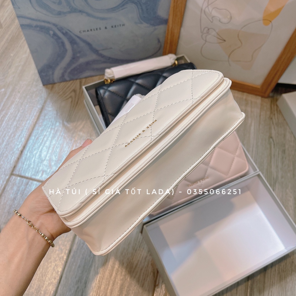 Túi Cê ka trám kèm dây đeo chéo ( Có hộp )