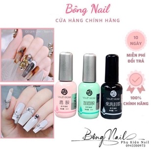 Bộ 3 base top cứng móng hoa hồng
