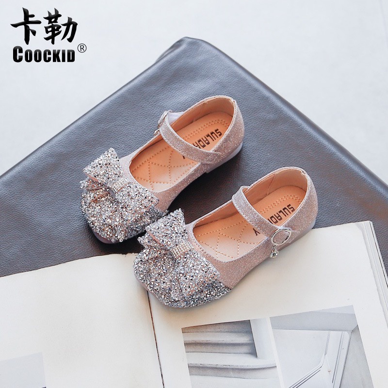 Giày Búp Bê Da Mềm Kiểu Dáng Đáng Yêu Cho Bé Gái  2-16 Tuổi BB525