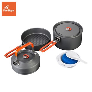 Bộ nồi nấu ăn dã ngoại 3in1 fire maple feast 2