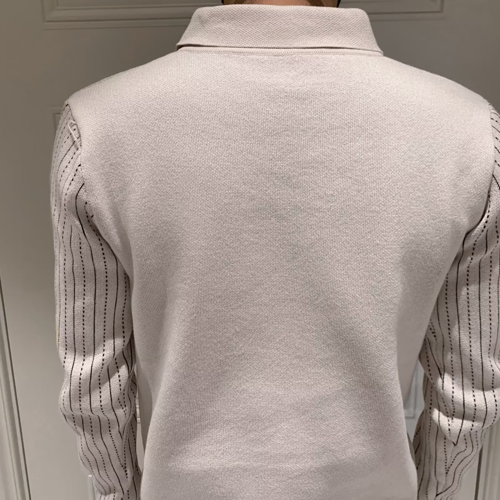 Áo Len Nam Dài Tay Cổ Bẻ Thời Trang Hàn Size M-3XL