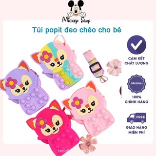túi xách silicon popit hình siêu yêu cho bé