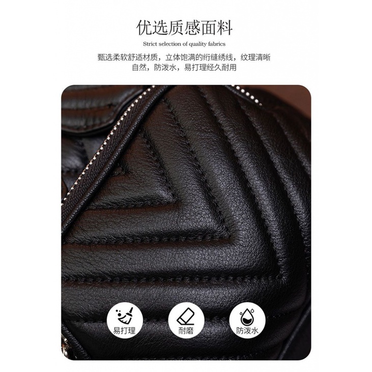 Popular backpack bag women's new fashion embroidery line all-match Mini small backpack popular internet celebrity small wings fashion backpack