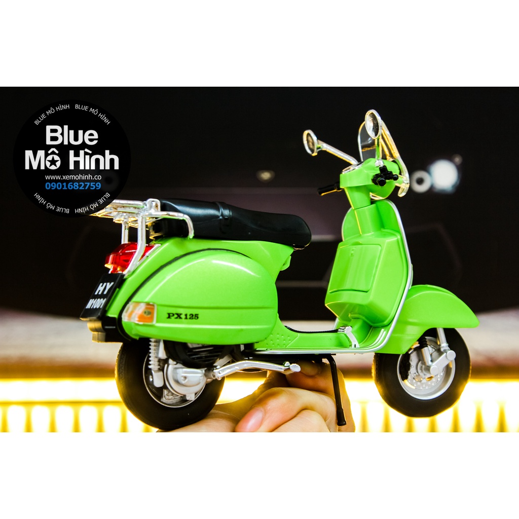 Xe mô hình mô tô Vespa PX 125 1:12