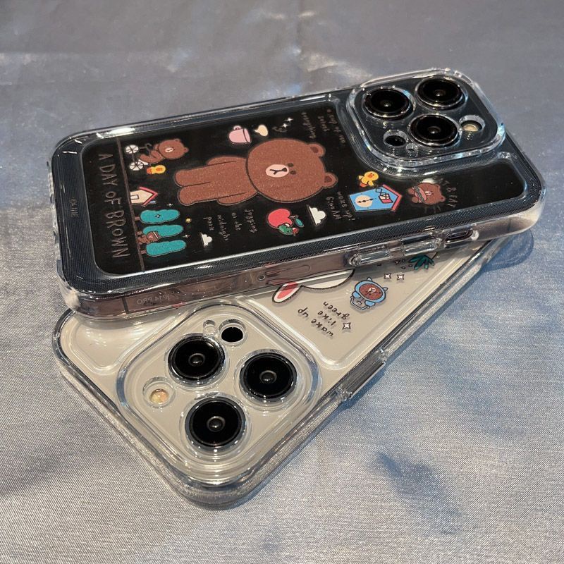 Ốp Điện Thoại Trong Suốt In Hình Gấu Thỏ Kenny Cho Iphone 11promax 14pro 11pro xsmax 8plus 14promax 13 12 11