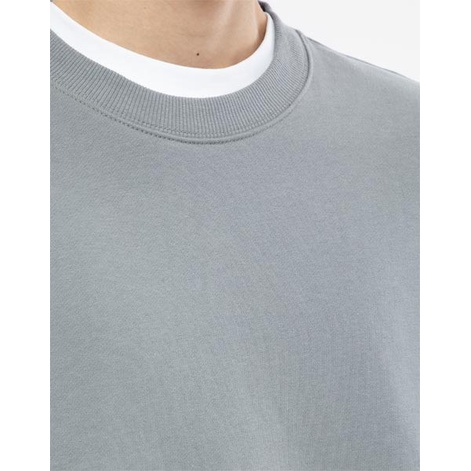 Áo nỉ GL hiệu Nga Basic Sweater_màu xám khói