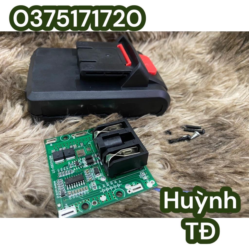 Vỏ mạch bảo vệ pin China 18V - 21V 5S - 1P